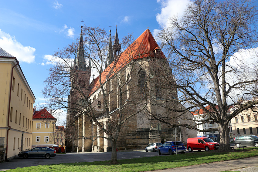 Chrudim - kostel Nanebevzetí Panny Marie