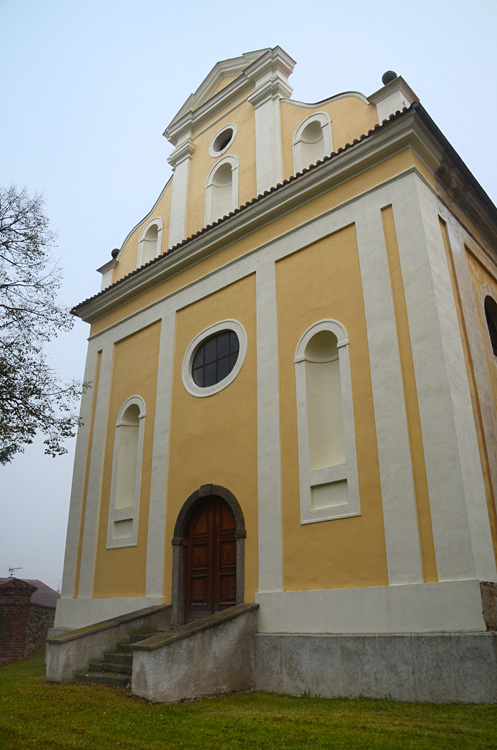 Crkvice - kostel svatho Vavince