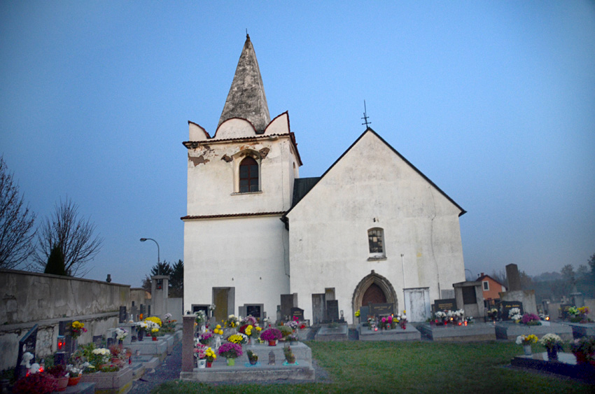 Okesane - kostel svatho Bartolomje