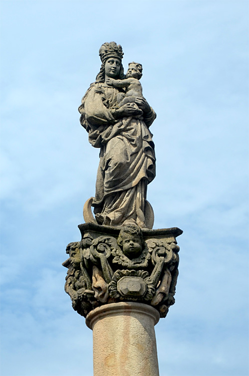 Bílina - Mariánský sloup