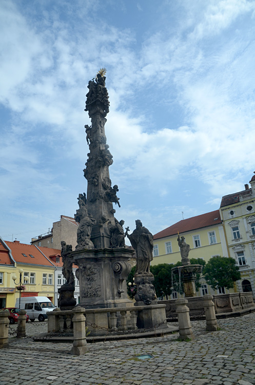 Duchcov - sloup Nejsvětější Trojice
