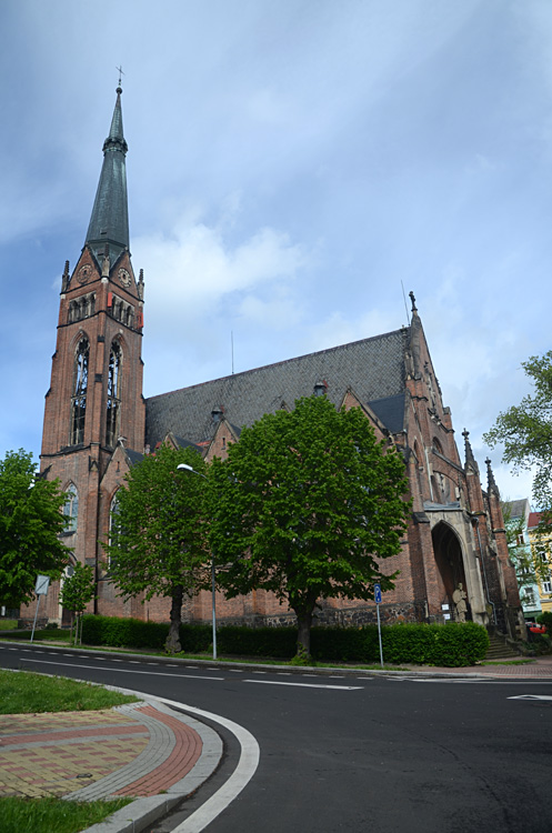 Teplice - kostel svaté Alžběty Uherské