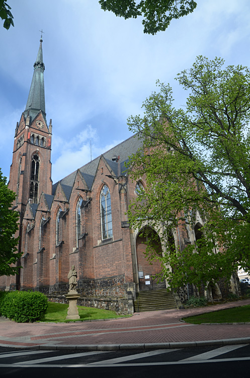 Teplice - kostel svaté Alžběty Uherské