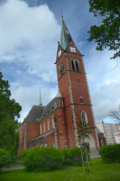 Teplice - kostel Nejsvětějšího Srdce Ježíšova