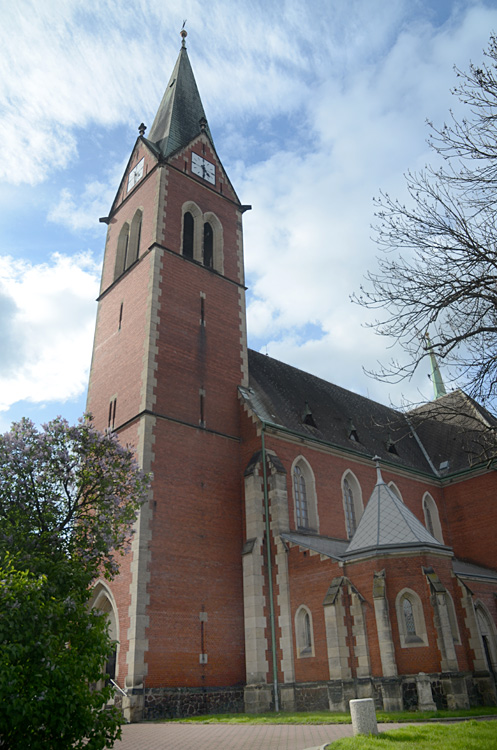Teplice - kostel Nejsvětějšího Srdce Ježíšova