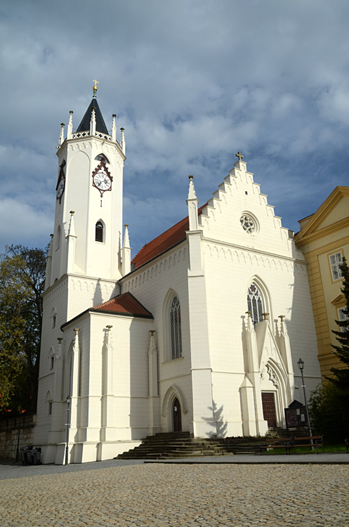 Teplice - pravoslavný chrám Povýšení svatého Kříže