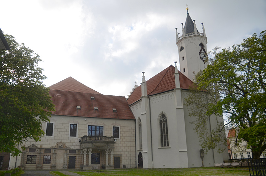 Teplice - pravoslavný chrám Povýšení svatého Kříže