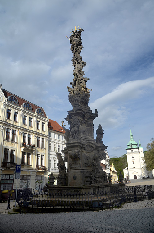 Teplice - sloup Nejsvětější Trojice