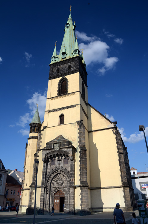 Ústí nad Labem - kostel Nanebevzetí Panny Marie