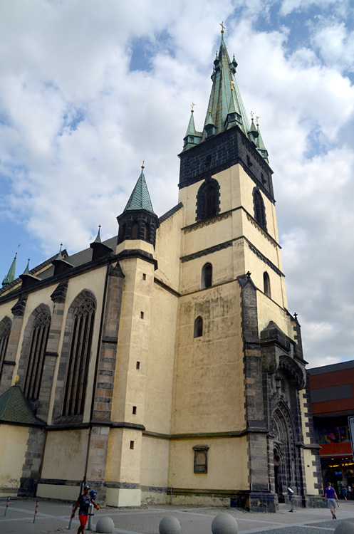 Ústí nad Labem - kostel Nanebevzetí Panny Marie