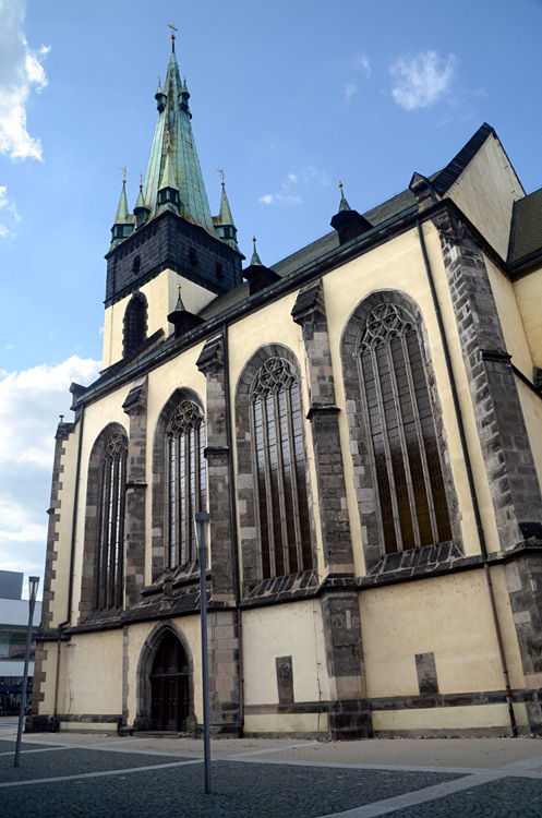 Ústí nad Labem - kostel Nanebevzetí Panny Marie