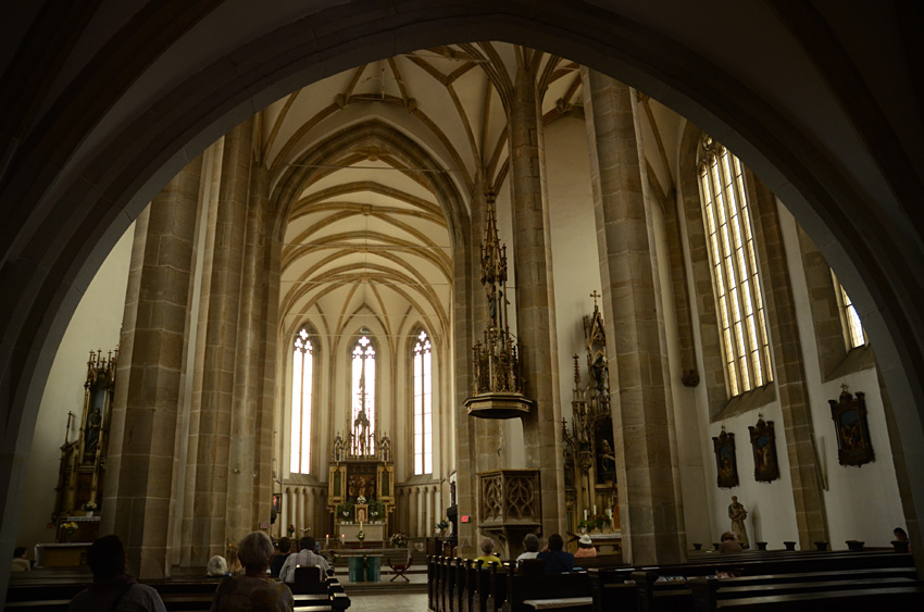 Ústí nad Labem - kostel Nanebevzetí Panny Marie