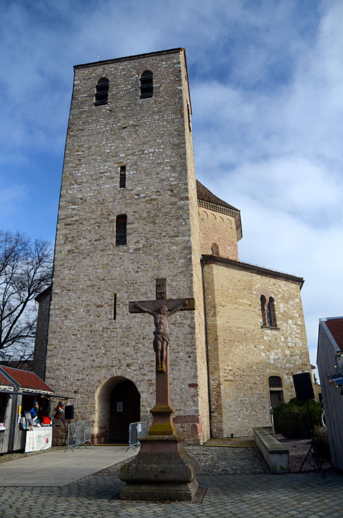 Ottmarsheim - klášterní kostel