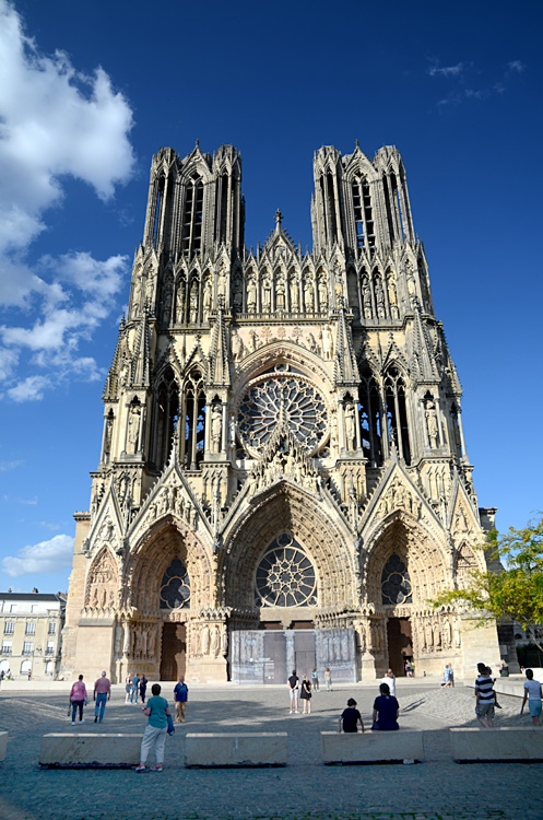 Remeš - katedrála Notre Dame