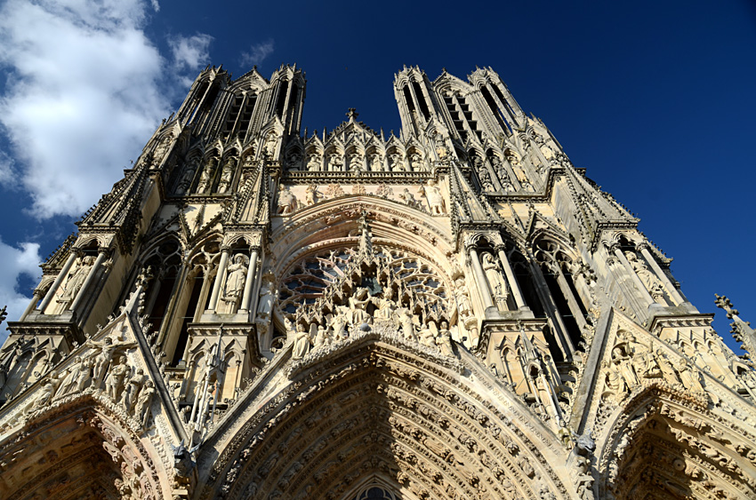 Remeš - katedrála Notre Dame