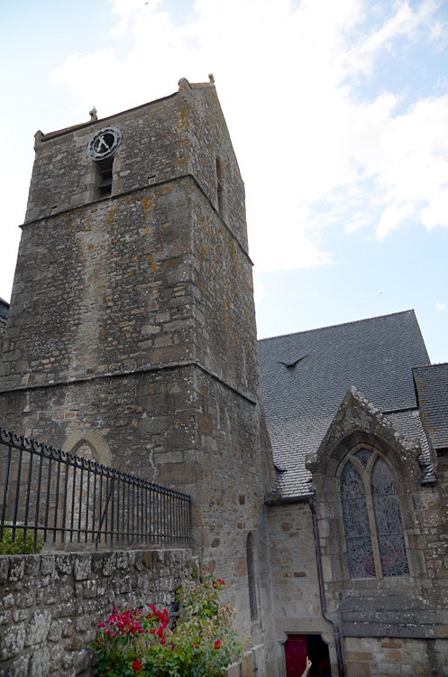 Mont-Saint-Michel - kostel Saint-Pierre