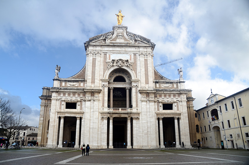 Assisi - Bazilika Santa Maria degli Angeli