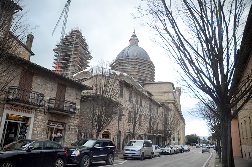 Assisi - Bazilika Santa Maria degli Angeli