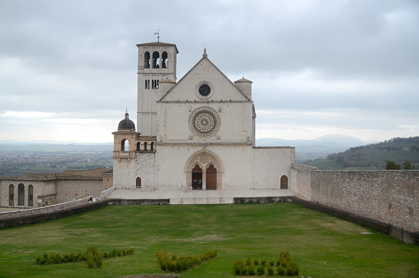 Assisi - bazilika San Francesco d'Assisi