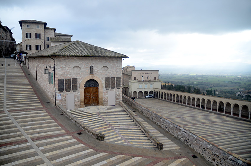 Assisi - bazilika San Francesco d'Assisi