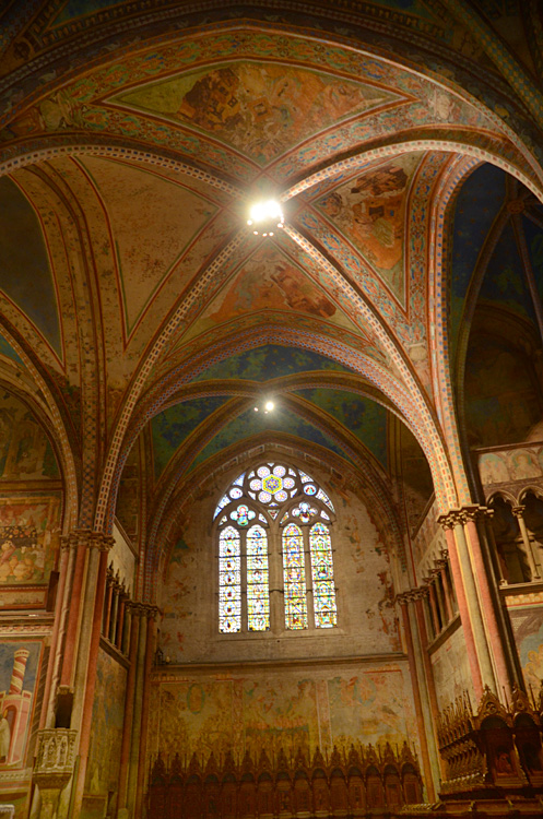 Assisi - bazilika San Francesco d'Assisi