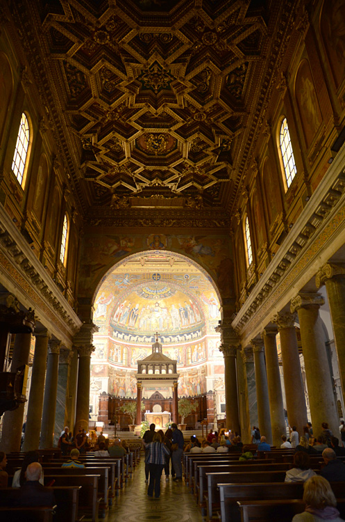 Řím - Santa Maria in Trastevere