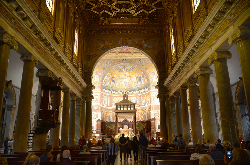 Řím - Santa Maria in Trastevere