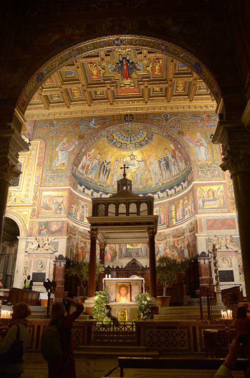 Řím - Santa Maria in Trastevere