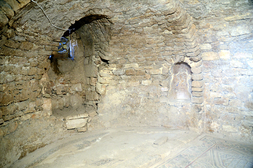 Madaba - krypta svatého Eliáše