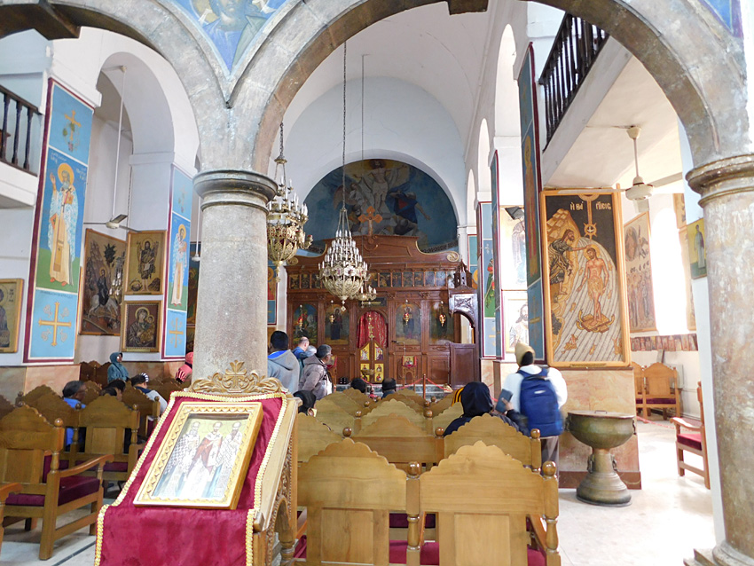 Madaba - kostel svatého Jiří