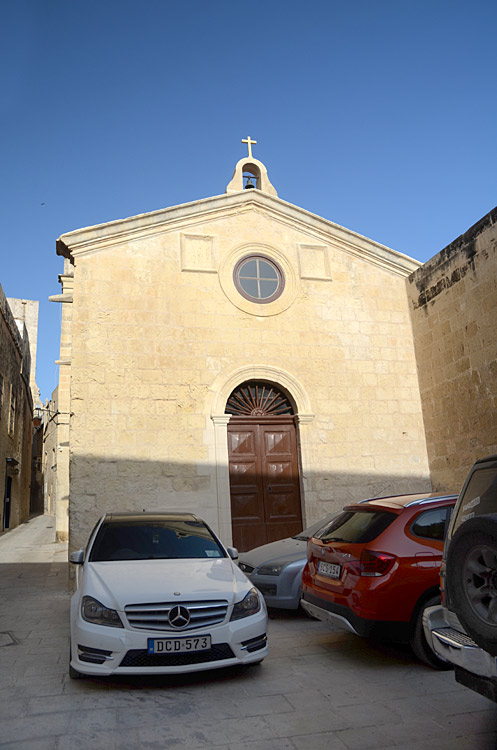 Mdina - kaple svatého Petra v řetězech