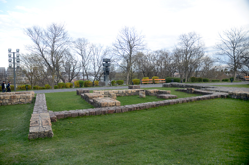 Bratislavský hrad - velkomoravská bazilika