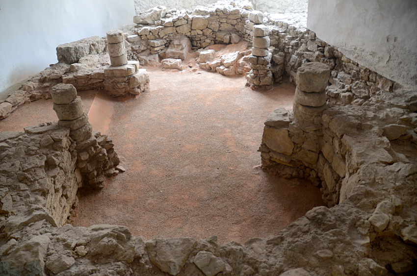 Trenčínský hrad - hradní rotunda