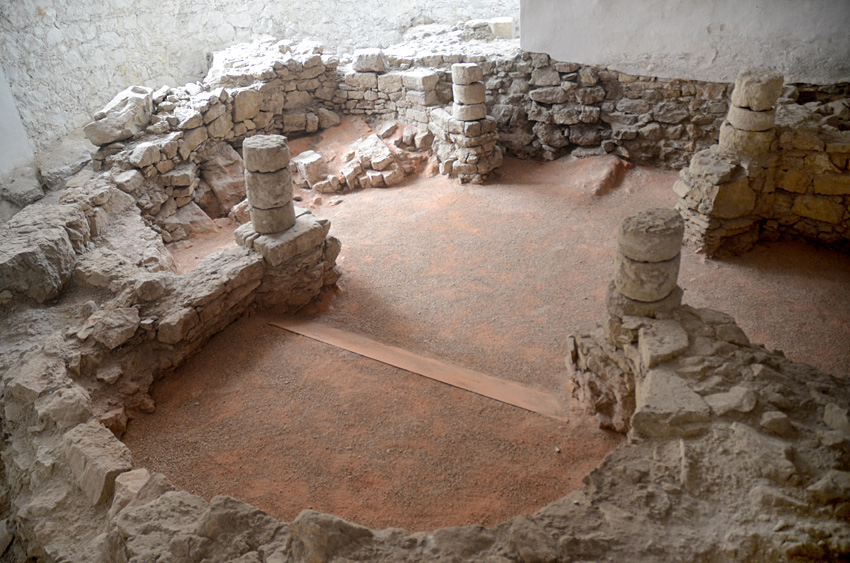Trenčínský hrad - hradní rotunda